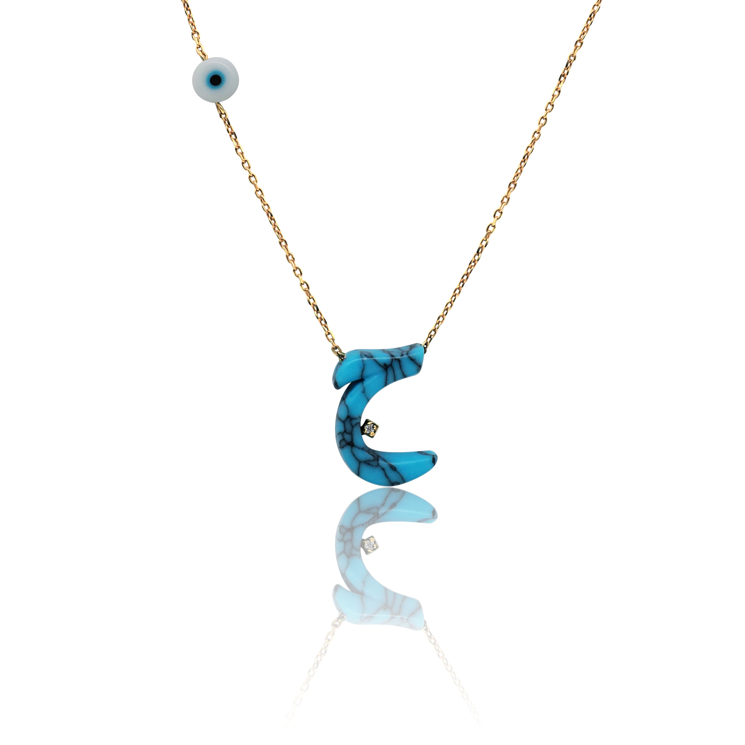 Customized Necklace Set – Name/Initial + Long Necklace