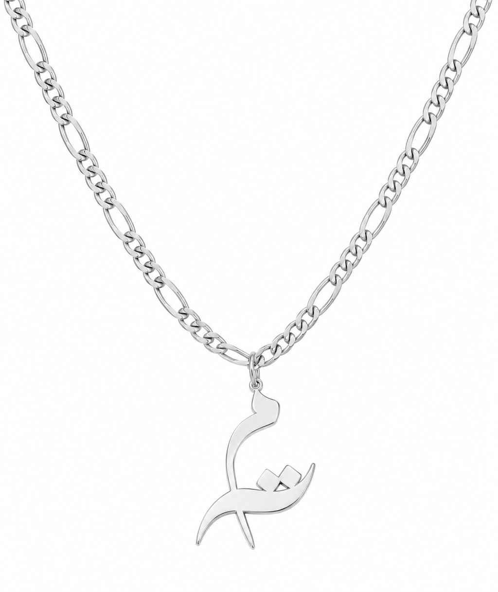 Initial Necklace for Him