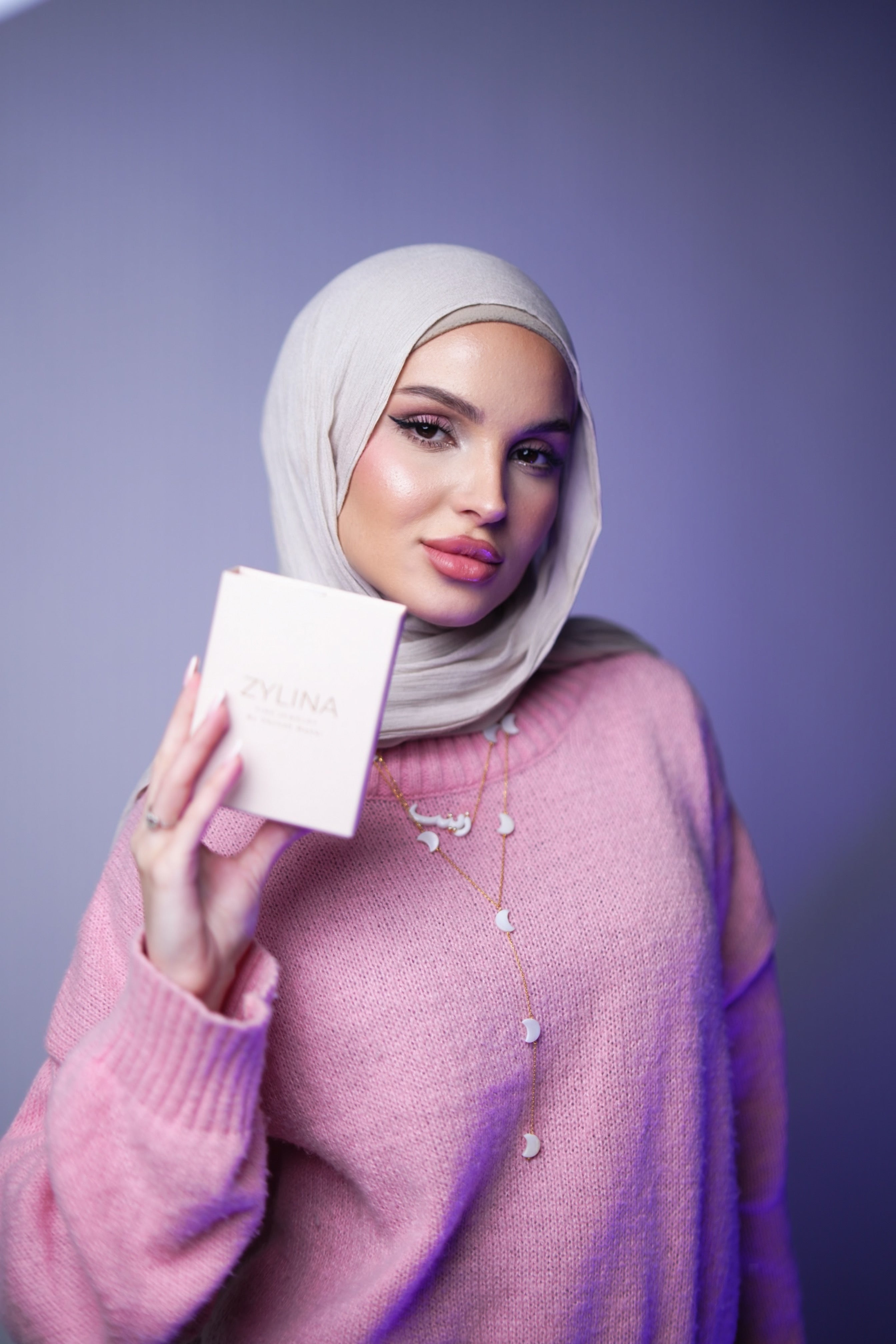 Customized Necklace Set – Name/Initial + Long Necklace