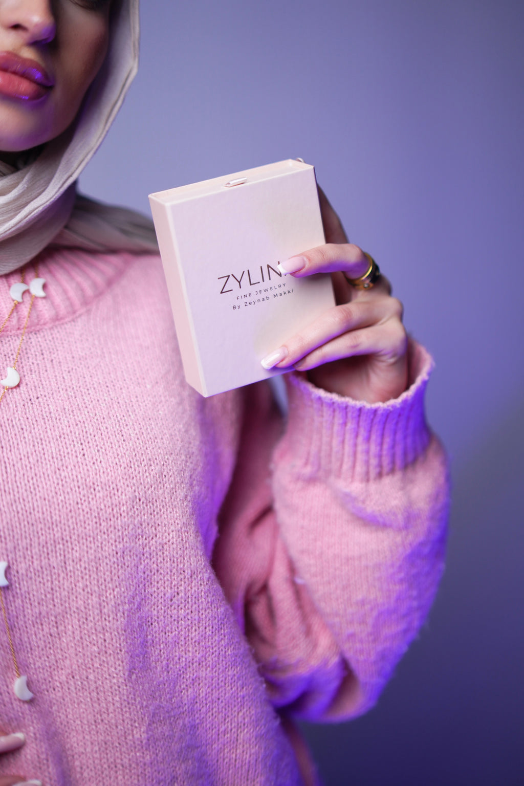 Customized Necklace Set – Name/Initial + Long Necklace